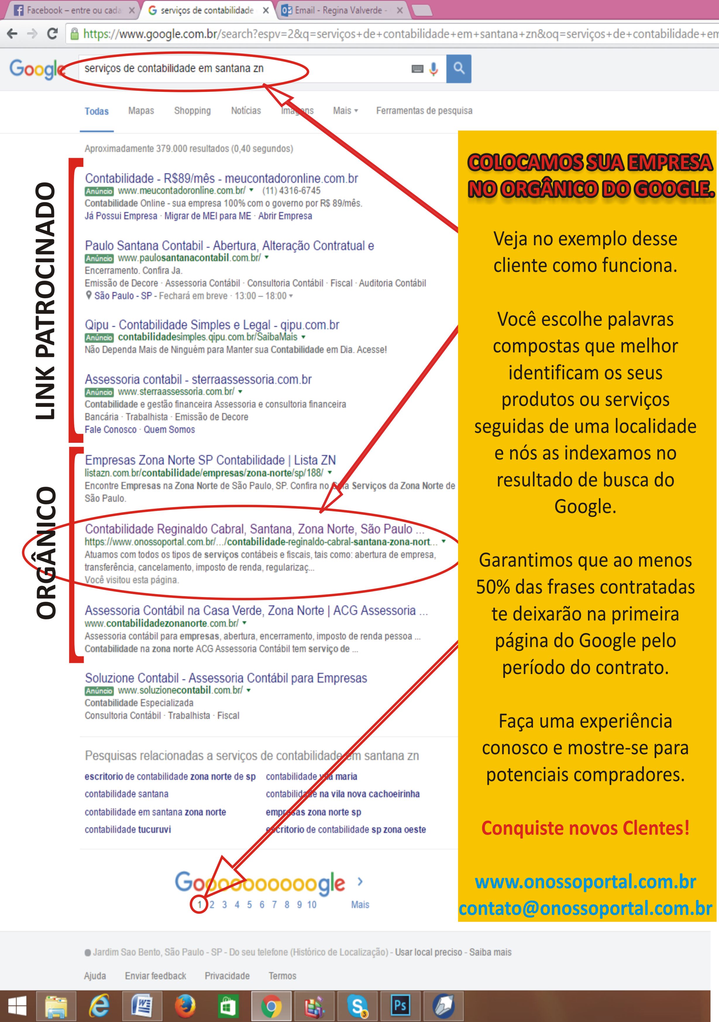 Modelo de An&uacute;ncios no Org&acirc;nico do Google